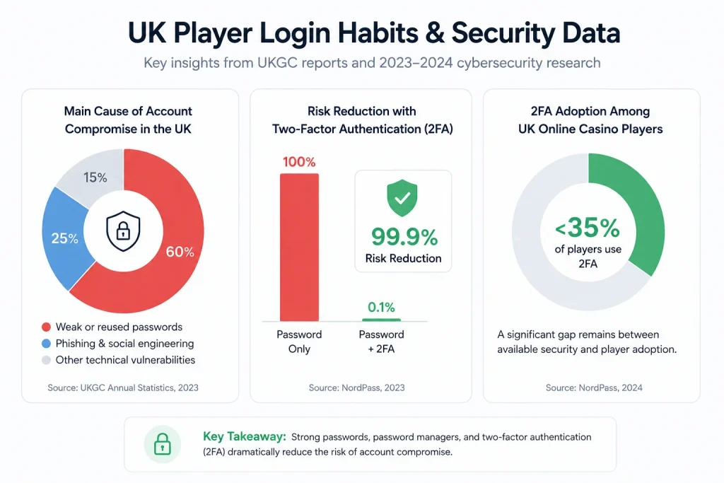 UK Player Login Habits and Security Data